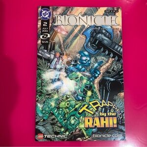 LEGO Bionicle Comic - Trapped by the Rahi Part 2 Vintage